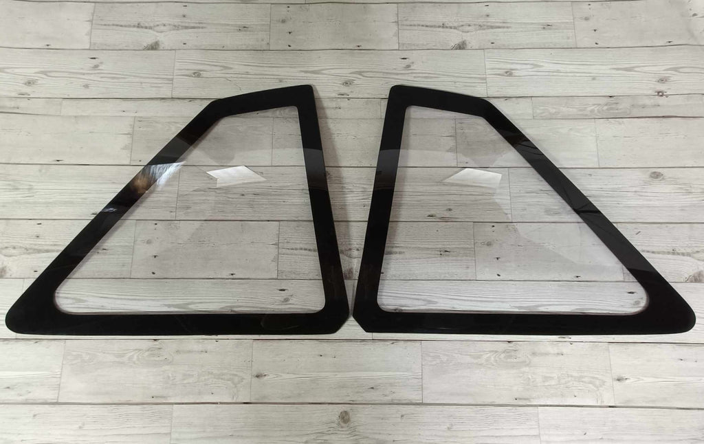 Nissan Silvia PS13 Thermoformed Polycarbonate Rear Quarter Window Set