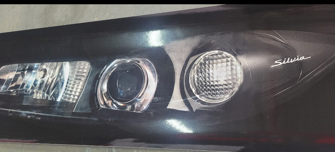 S15 Headlight Blank 3D Stickers