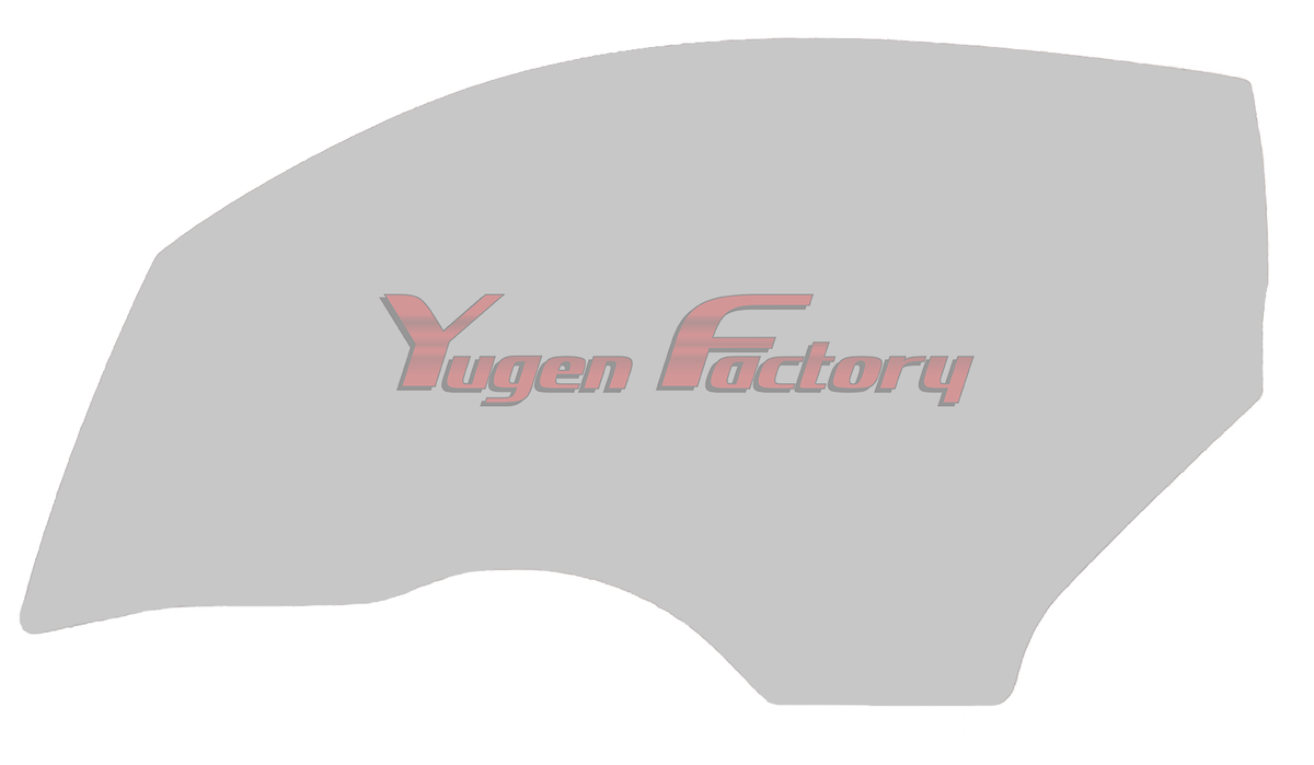 Nissan 350Z Thermoformed Polycarbonate Door Windows