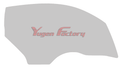 Nissan 350Z Thermoformed Polycarbonate Door Windows