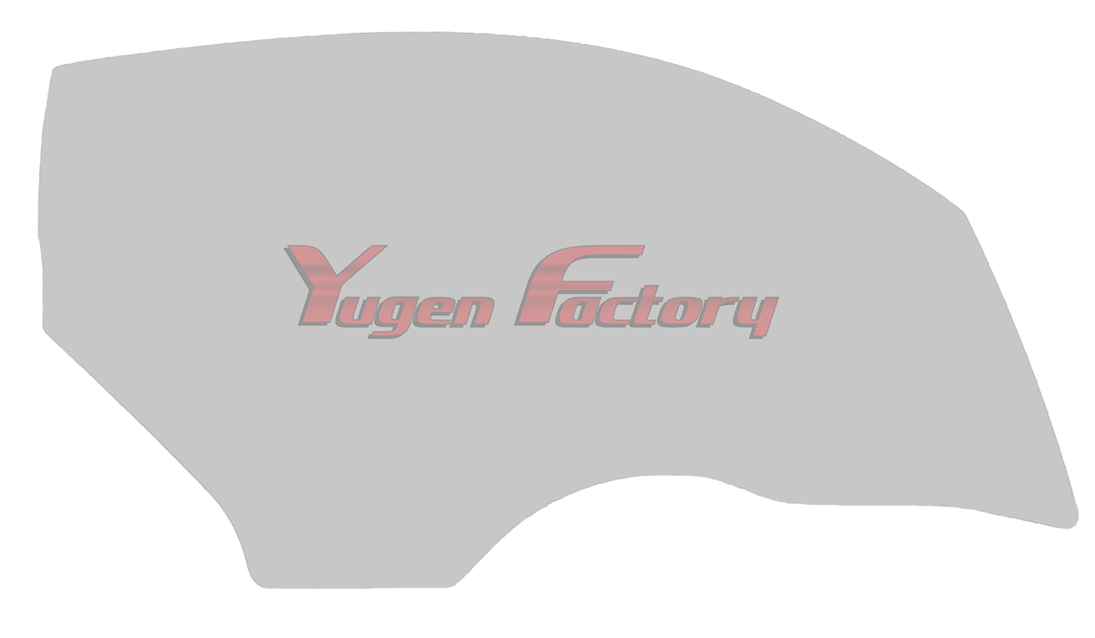 Nissan 350Z Thermoformed Polycarbonate Door Windows