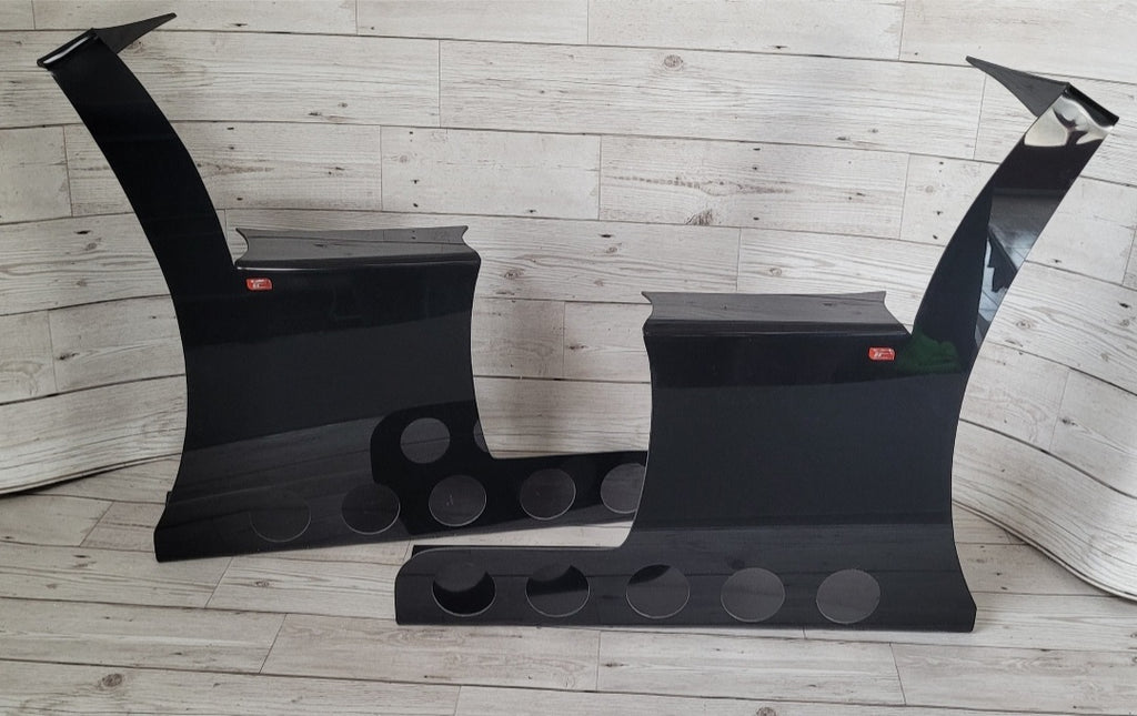 YF Toyota GT86 XL Wing to Side Skirt Canards