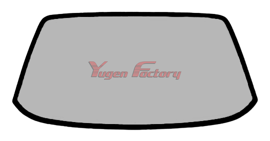 Nissan Silvia PS13 Thermoformed Polycarbonate Rear Window