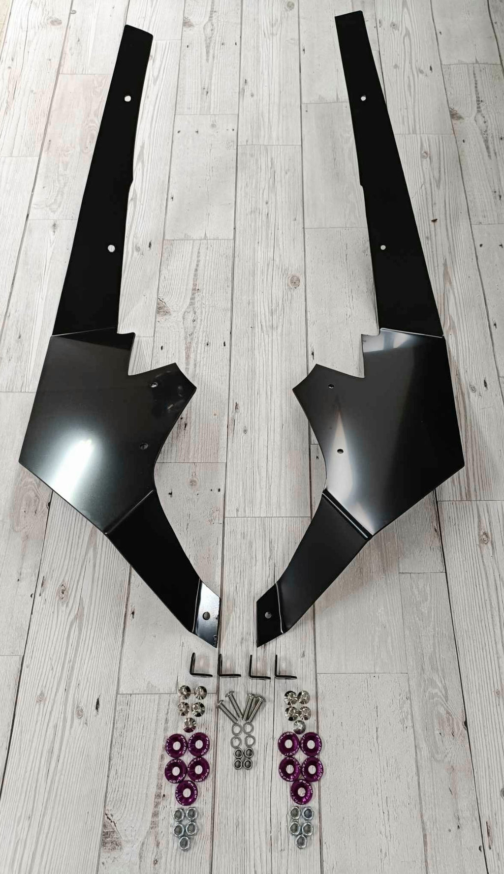 YF Nissan Silvia S14 Canards de parachoques