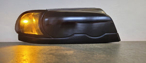 BMW E46 Coupe Pre-facelift Headlight Blanks with Orange Bright LED Lights