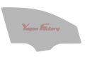 Mazda RX8 Thermoformed Polycarbonate Front Door Windows