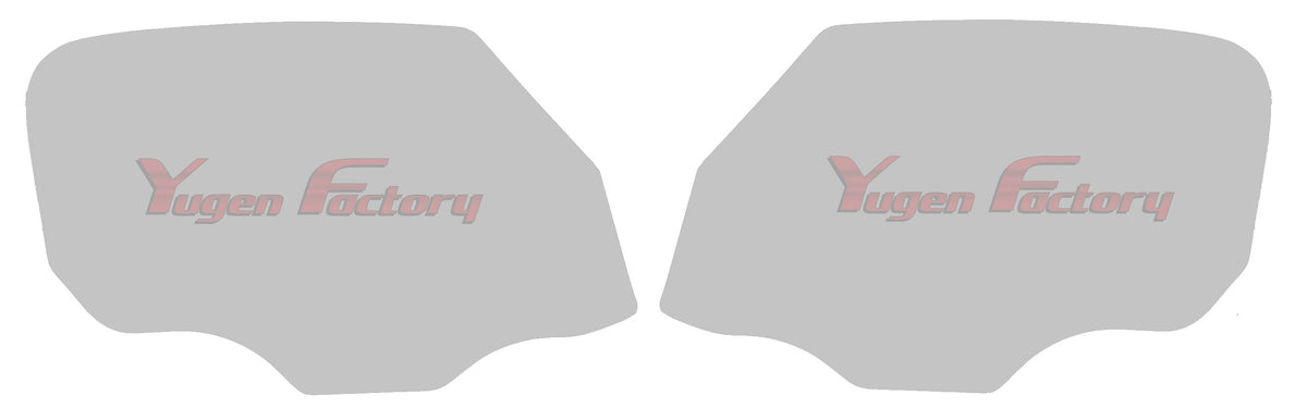 Honda S2000 Thermoformed Polycarbonate Door Windows