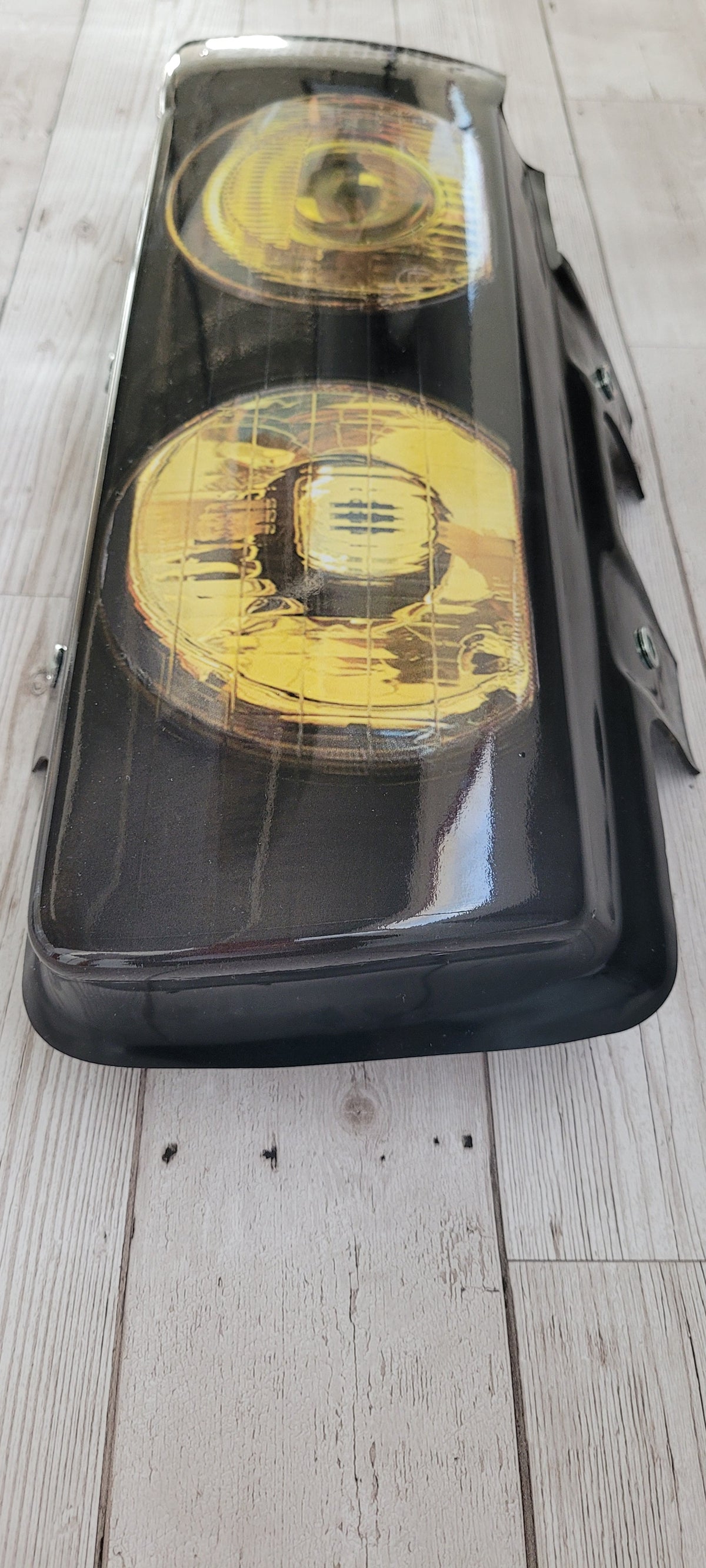3D French Yellow Stickers for BMW E36 Headlight Blanks Saloon/Coupe/Compact