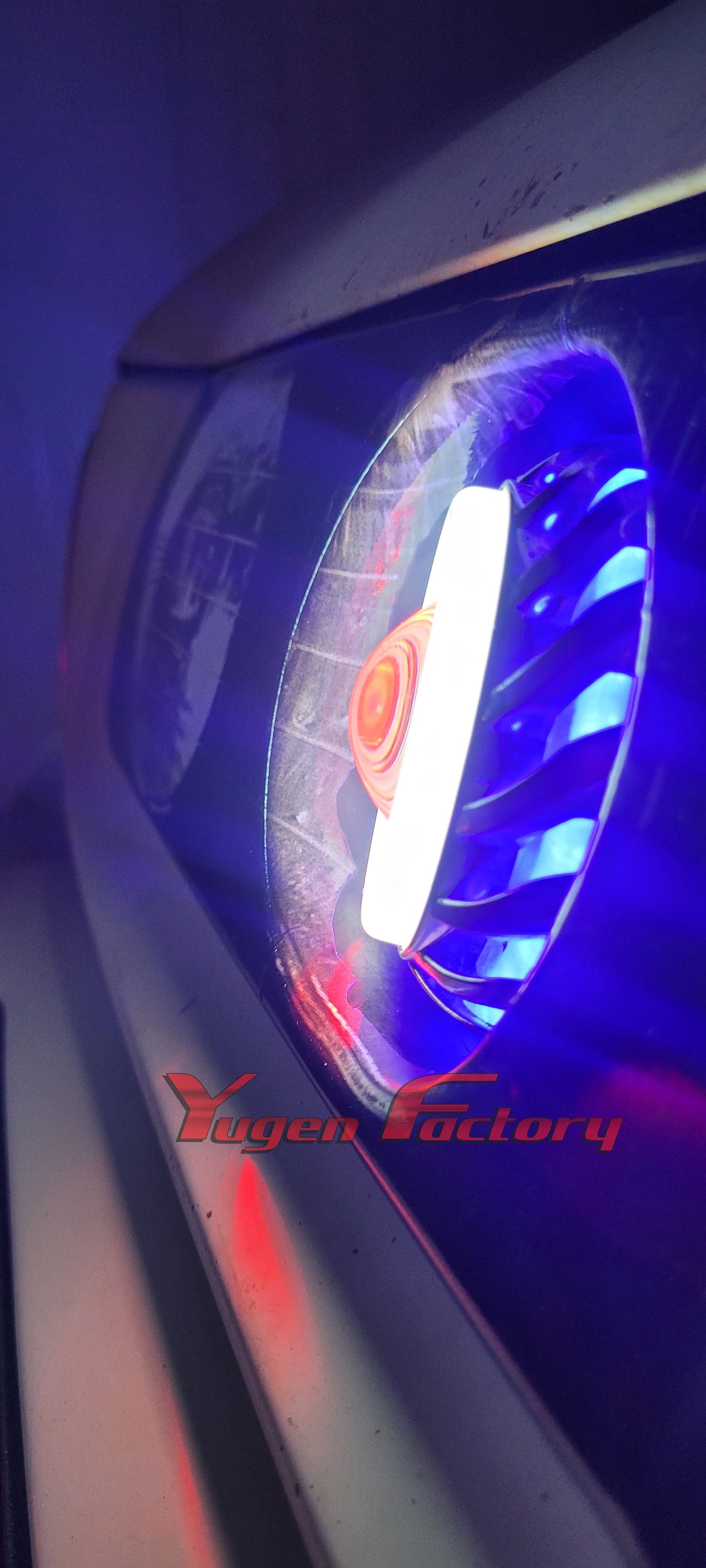 BMW E36 Headlight Blanks with LED Projector Lights