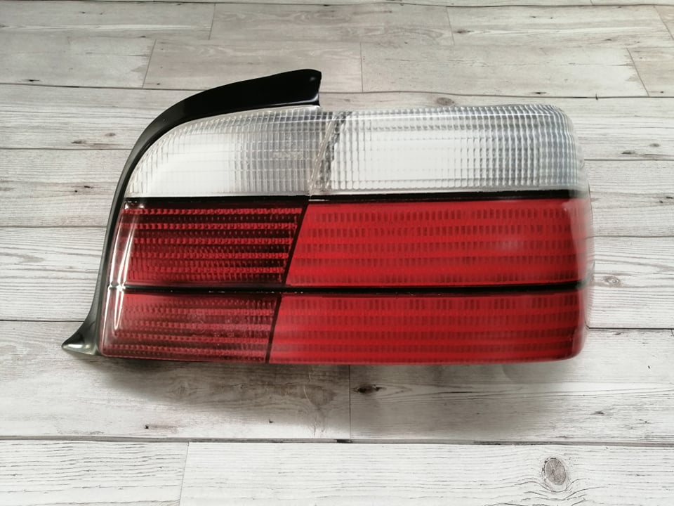 BMW E36 Saloon Rear Light Blanks with 3D Stickers