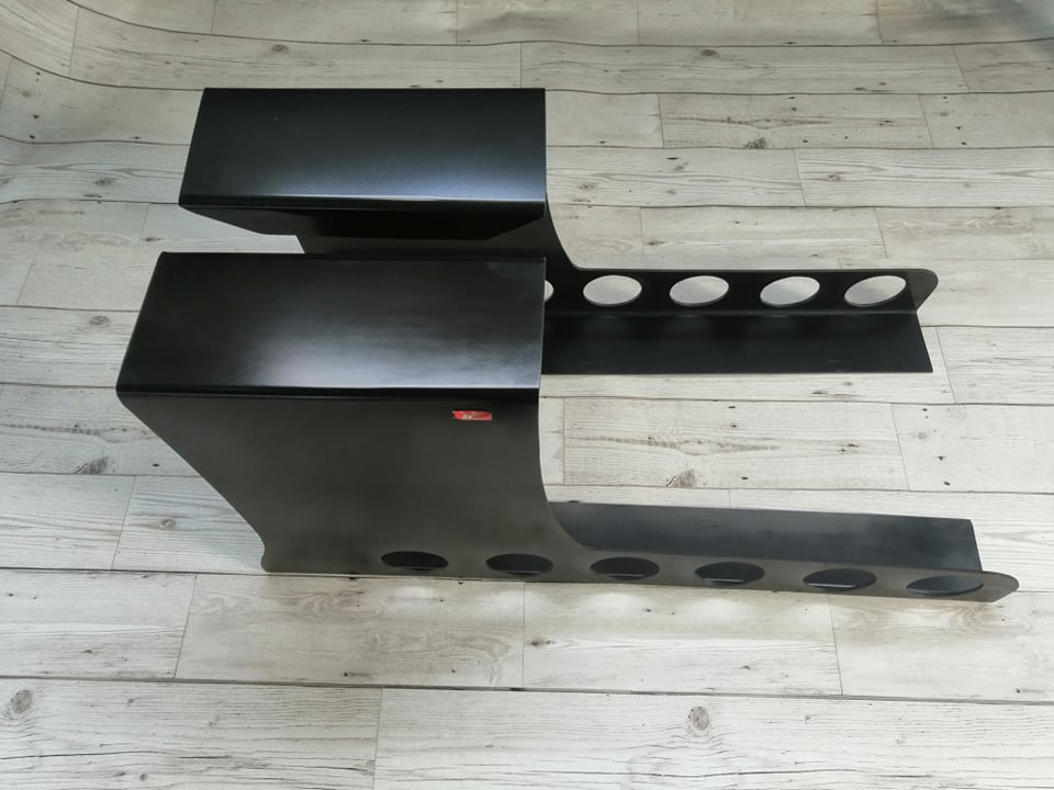 Yugen Factory YF Extra Large Wing to Side Skirt Canards Nissan Silvia S13 | S14 | S15 | 180SX