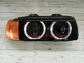 BMW E36 Headlight Blanks with Angel Eye 3D Stickers for Saloon/Coupe/Compact