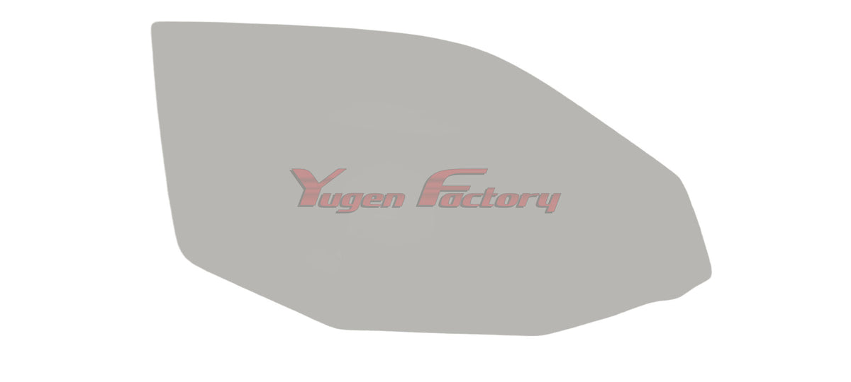 Thermoformed Polycarbonate Nissan S13 Front Door Windows