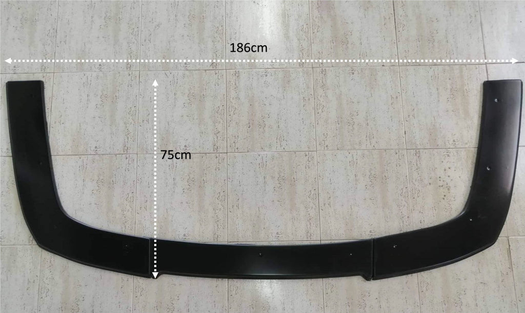 YF Universal 3 Piece Front Bumper Splitter Kit