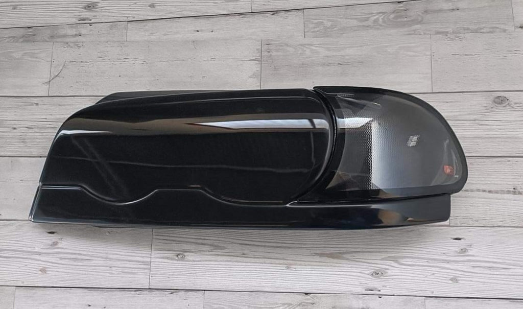 E46 Coupe Pre-Facelift Headlight Blanks with LED lights