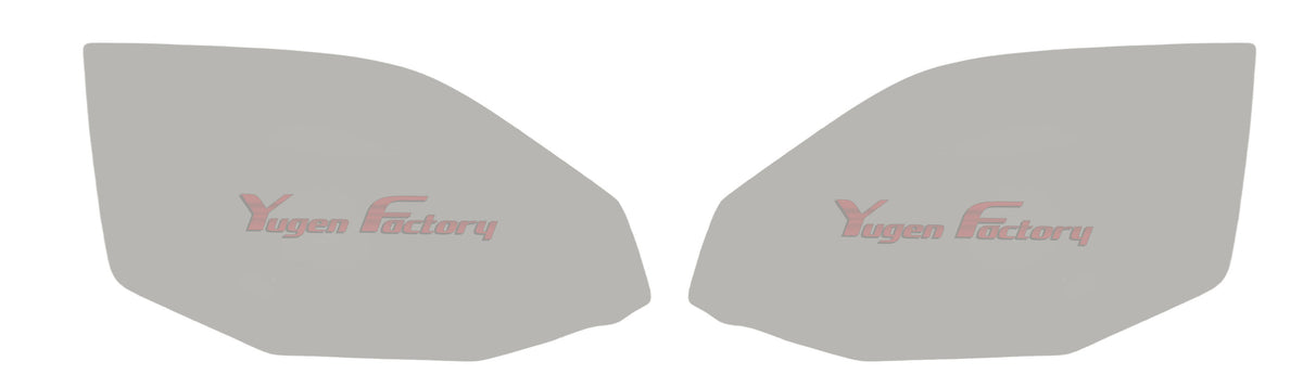 Thermoformed Polycarbonate Nissan S13 Front Door Windows