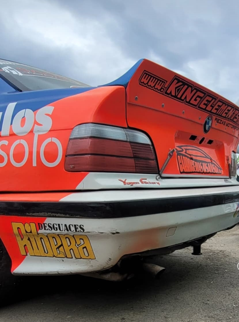 BMW E36 Coupe Rear Light Blanks with 3D Stickers
