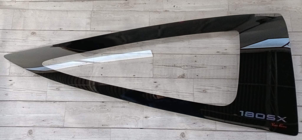 Thermoformed Polycarbonate Nissan Silvia 180SX Rear Quarter Window Set